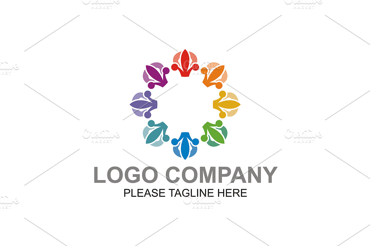 20 Logo Flower Templates Bundle, a Branding & Logo Template by Friendesigns (Photo 18 of 21)