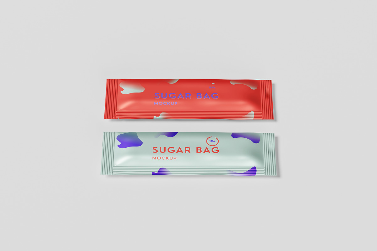 Sugar Bag Mockup, a Packaging Mockup by swsi-studio (Photo 6 of 6)