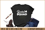 Dental Squad Cute Dentist Office SVG, a Healthcare Illustration by Handy Arts Studio (Thumbnail 2 of 3)