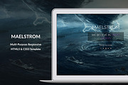 Maelstrom: Powerful Website Template, a HTML Template by Devero (Thumbnail 2 of 9)