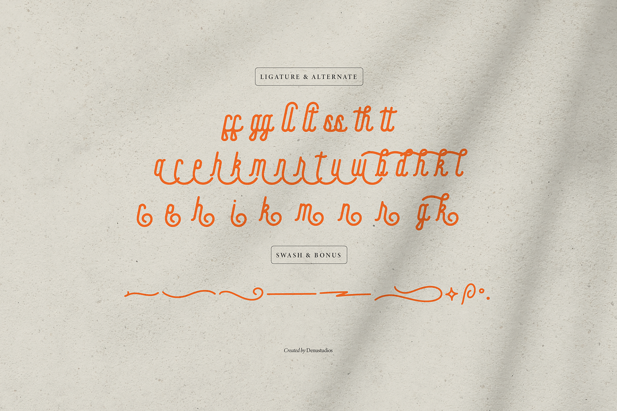 Kimdelim | Monoline Script, a Script Font by Denustudios (Photo 15 of 15)