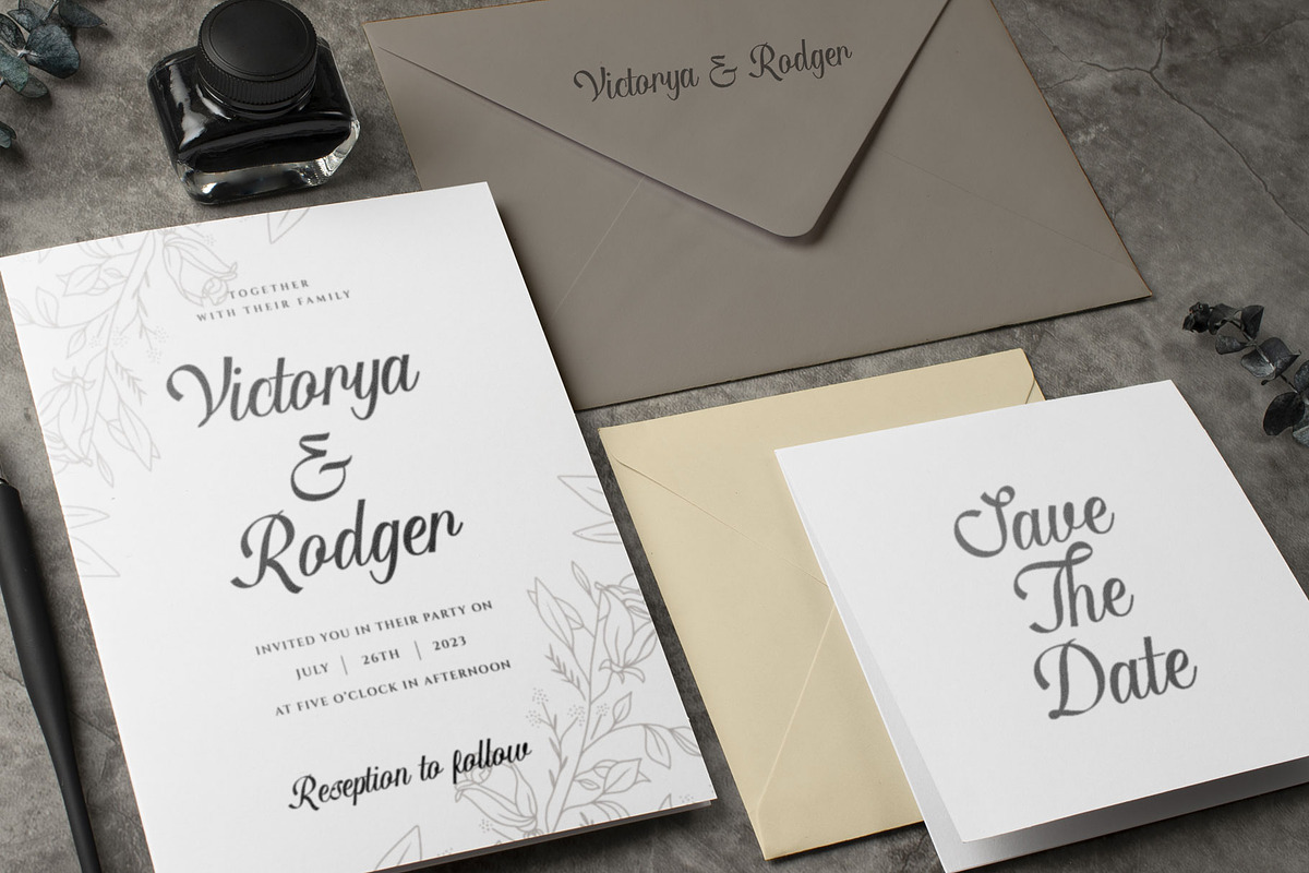 Fisterya Elegant Handwritten Font, a Handwritten Font by RantautypeStudio (Photo 4 of 16)