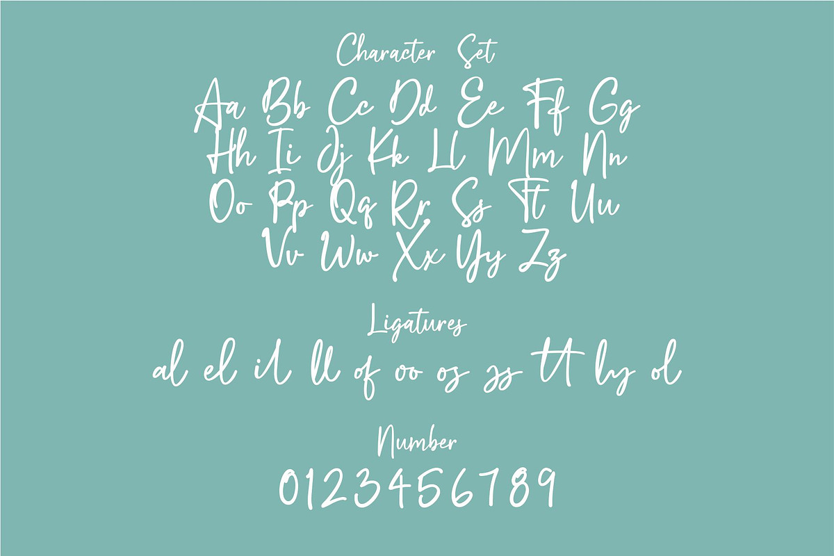 Magical Bright | Natural Signature, a Handwritten Font by ManType (Photo 6 of 7)