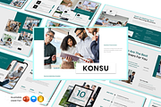 Konsu Business Presentation, a Presentation Template by Analogous Temp (Thumbnail 1 of 5)