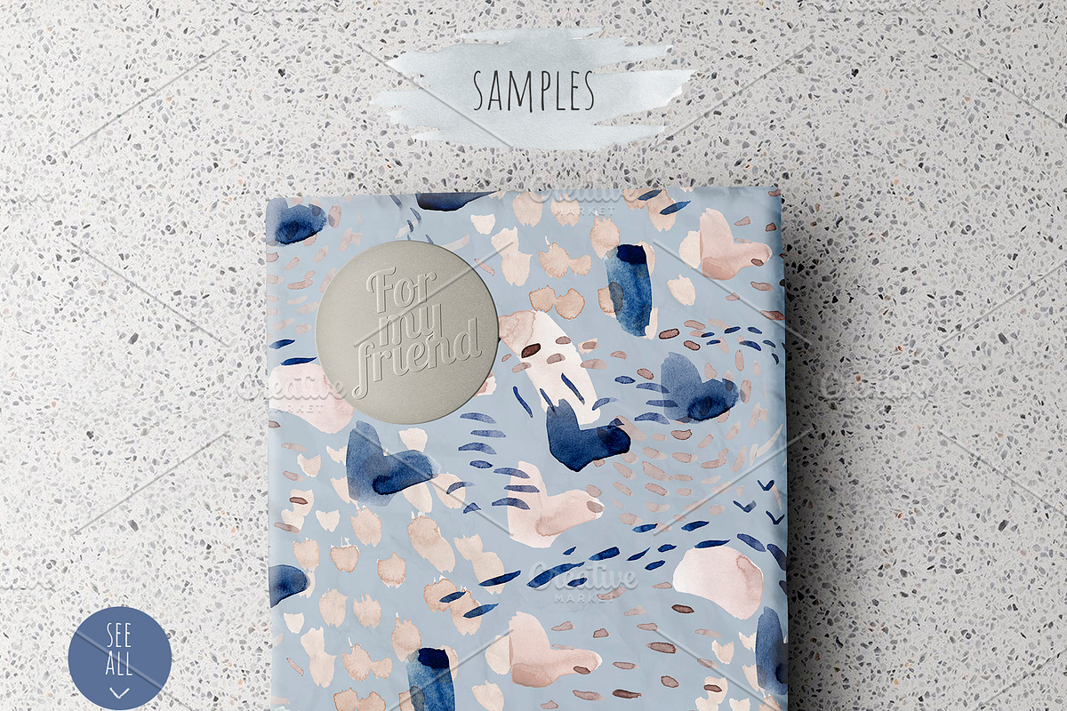 Gift box mockup, a Product Mockup by ⚞ Kind Illustration ⚟ (Photo 4 of 6)