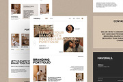 Haverals Branding Landing Page, an UI Kit Template by slidenotion (Thumbnail 5 of 6)