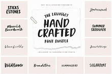 The Hand Crafted Font Pack