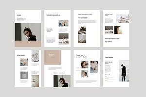 COSA - Vertical Powerpoint Template