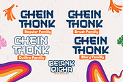 Belank Qicha - Festival Display Font, a Handwritten Font by twinstd (Thumbnail 7 of 9)