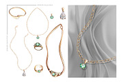 Jewelry Collection,watercolor, a Decorative Illustration by SvetLana (Thumbnail 3 of 12)