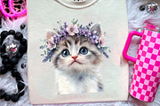 Floral Animals Clipart, an Illustration by CreationArt (Thumbnail 5 of 9)