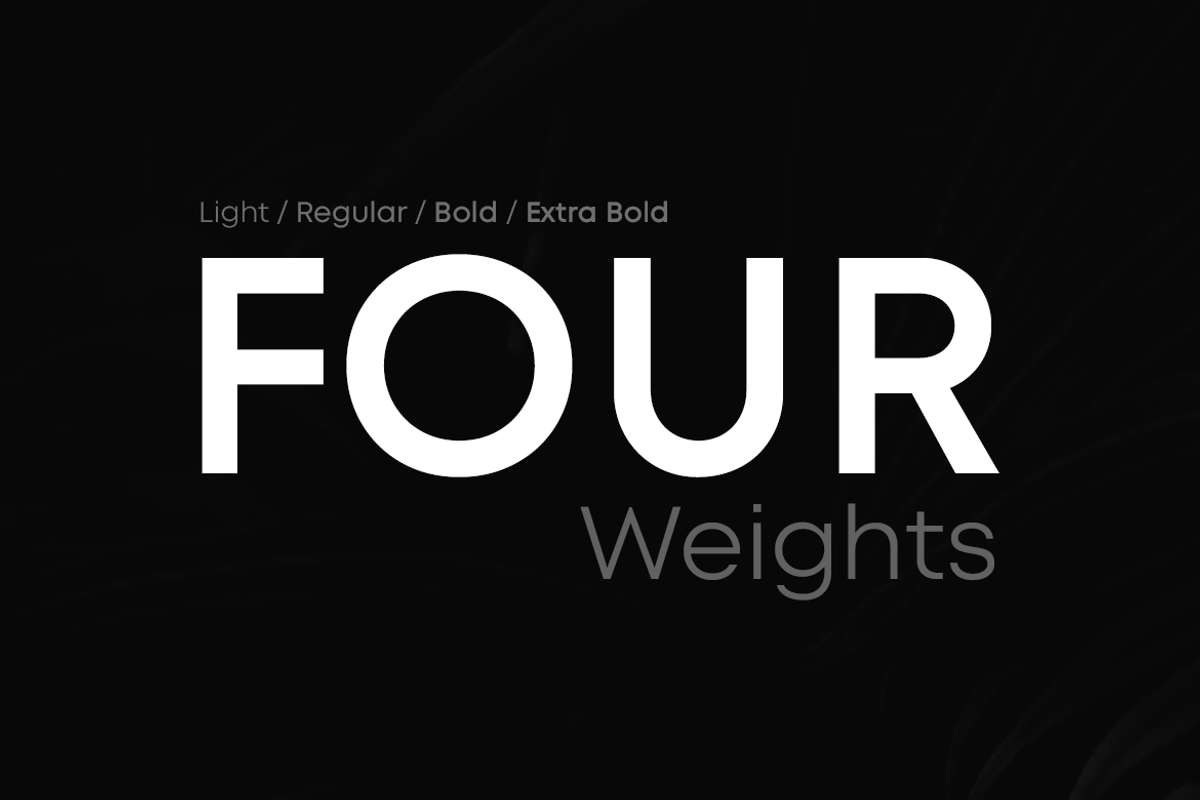 LORIN - Clean Geometric Font Family preview 2