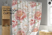Elegant Peonies Print Pattern Design, a Pattern Graphic by VOVU Studio (Thumbnail 6 of 9)