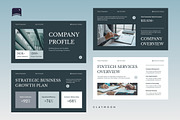 Fintech Company Profile, a Presentation Template by Claymoon Lab (Thumbnail 7 of 7)