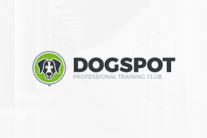 Dog Spot Logo Template