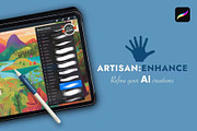 Enhance Procreate Brushes Bundle, a Brush Add-On by GearShift (Thumbnail 1 of 3)