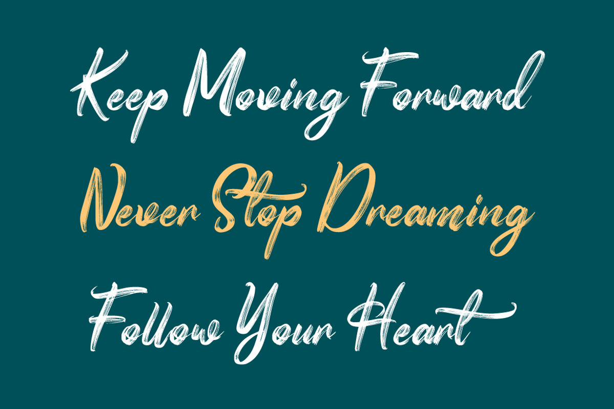 Ankerisey - Handwritten Font preview 8
