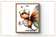 Whimsical Spring Dragonfly Clipart, an Illustration by OK Design (Thumbnail 4 of 6)