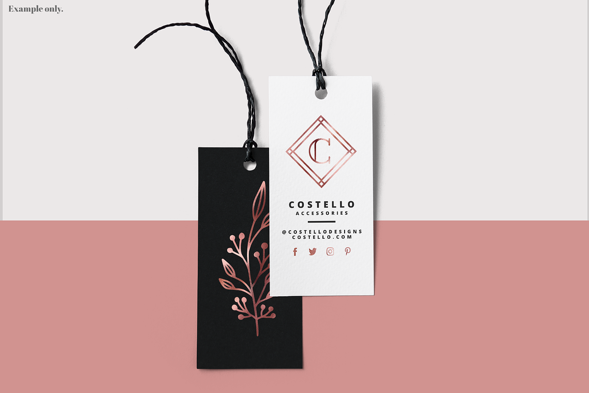 Silver Foil Floral Clipart Set, an Illustration by Brandi Lea Designs (Photo 4 of 6)