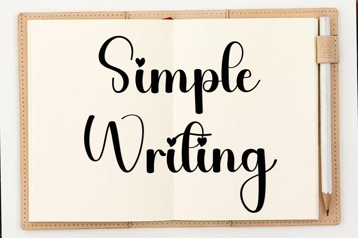 September Rain, a Handwritten Font by FreshTypeINK (Photo 2 of 8)