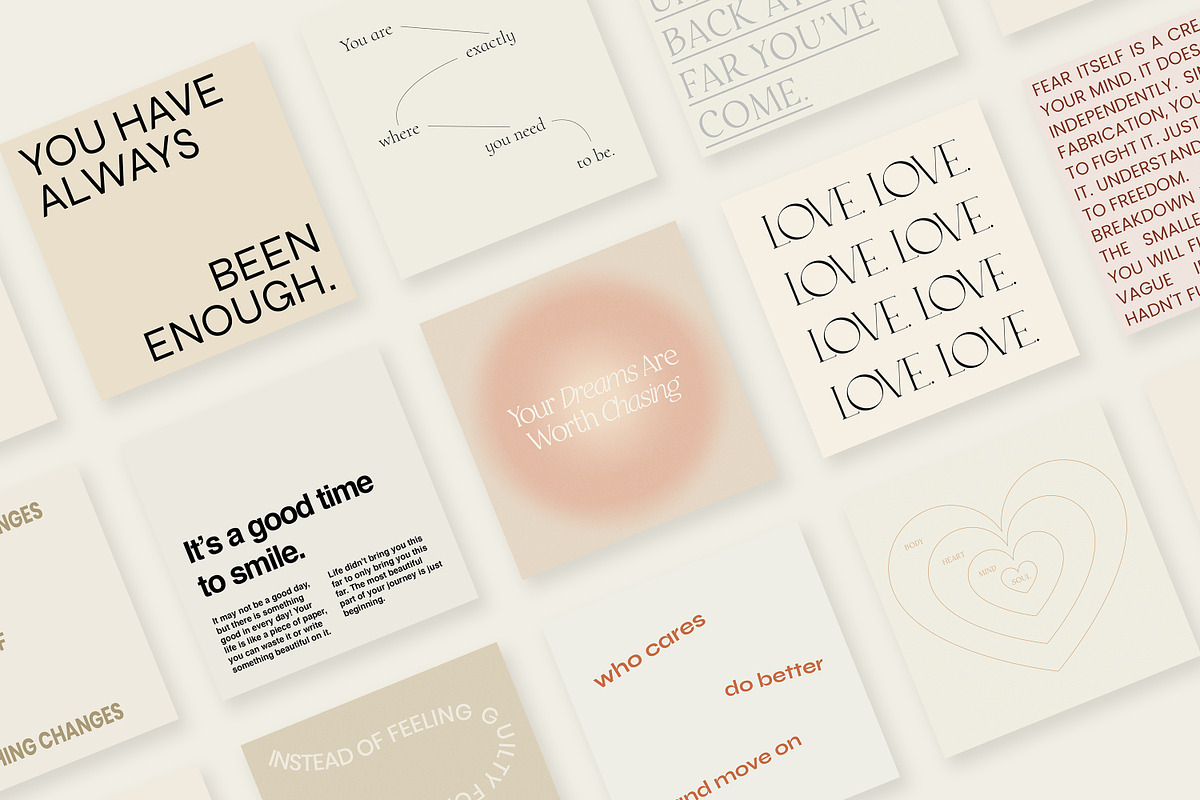 700 Bundle Instagram Quotes PS, a Social Media Template by Feel This (Photo 13 of 18)