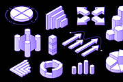 3D Vector Charts, Graphs & Diagram, a Technology Illustration by Abdulrehman58 (Thumbnail 3 of 5)