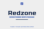Redzone Display – SemiExtended, a Font by VarsityType® (Thumbnail 1 of 10)
