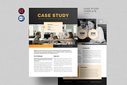Case Study | MS Word & InDesign, a Flyer Template by HiveArts (Thumbnail 1 of 3)