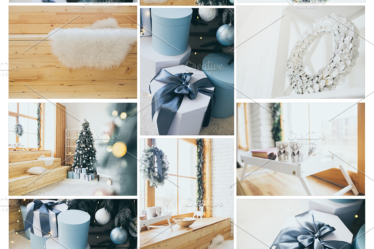 Blue Christmas Stock Photo Set, an Arts & Entertainment Photo by cozy_photo (Photo 2 of 2)