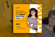 Marketing agency social media post, a Social Media Template by Tanmoy Topu (Thumbnail 5 of 6)