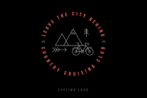 Cycling Illustration Vectors & Logos