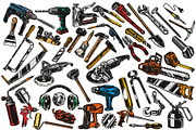 Handymen illustrations, a Branding & Logo Template by DGIM studio (Thumbnail 3 of 6)
