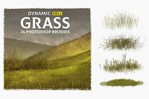 Grass Photoshop Brushes V2