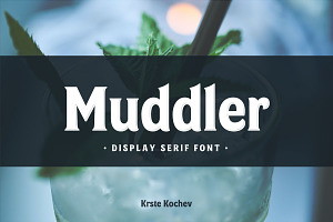 Muddler - Display Serif