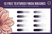 70 Flower Stamps for Procreate, a Brush Add-On by Riveros Illustration (Thumbnail 5 of 13)