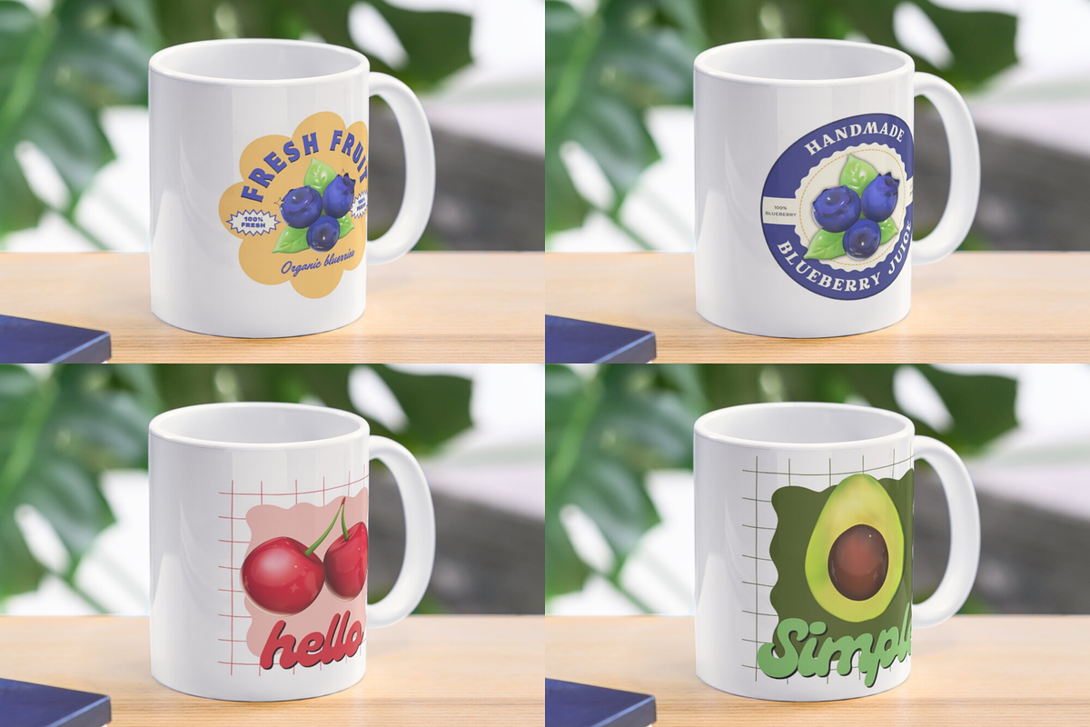 Fresh Fruit 3D 73 Clipart Bundle, a Food Illustration by Eyestudio (Photo 7 of 8)