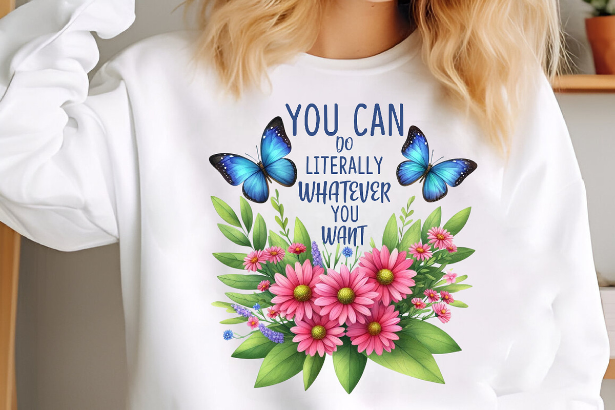 Vintage Flowers Sublimation Quotes, an Illustration by SinaCreation (Photo 3 of 19)
