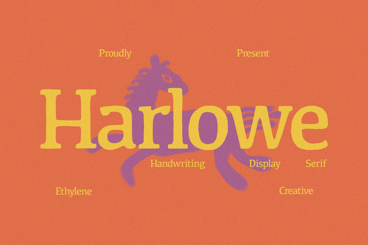 Harlowe – Natural Display Serif Font, a Serif Font by ethylene.creative (Photo 1 of 9)