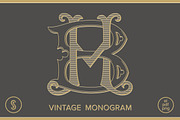 BH Monogram HB Monogram, a Branding & Logo Template by Shuler Studio (Thumbnail 1 of 6)