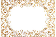 Vintage Frame Design Png, an Object Graphic by VetalStock (Thumbnail 1 of 3)