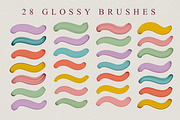 197 Thick Paint Procreate Brushes, a Brush Add-On by The Creative Bix (Thumbnail 11 of 15)
