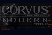 CORVUS Serif font, a Serif Font by Artistic & Unique (Thumbnail 12 of 15)