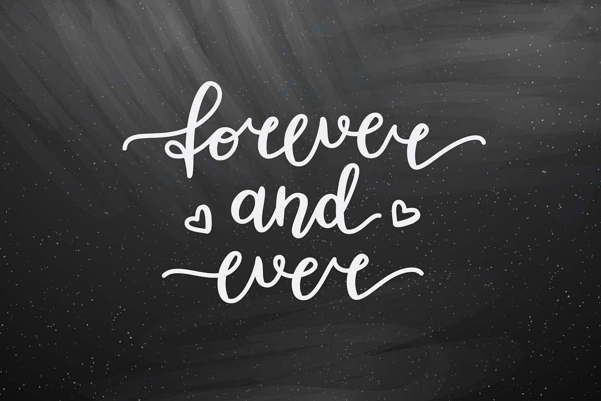 Forever and ever. Vector lettering., an Object Graphic by redcollegiya design (Photo 3 of 4)