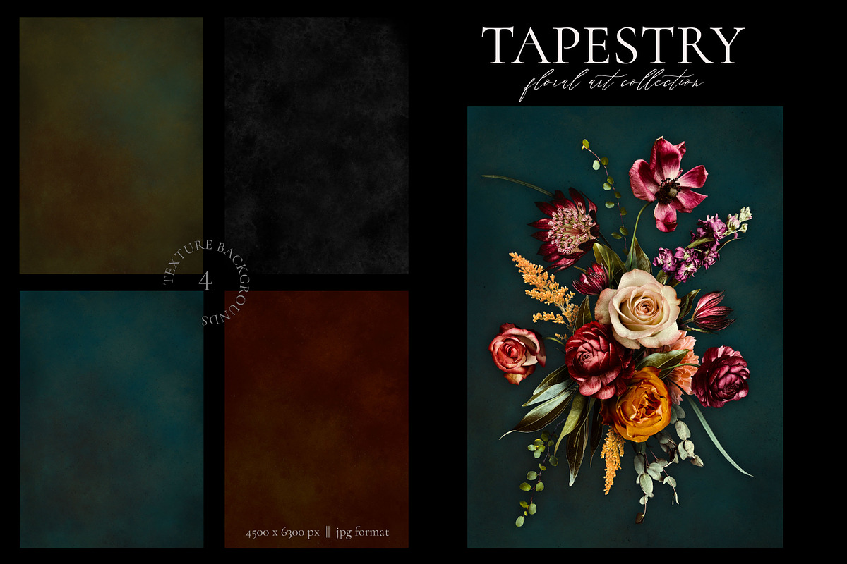 Tapestry Floral Art Collection, an Object Graphic by Eclectic Anthology (Photo 18 of 18)