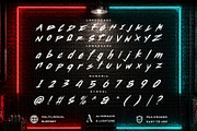 Mecka Brush Typeface, a Script Font by alit design (Thumbnail 2 of 20)
