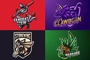 Gaming Mascot Logo Design Collection, an Object Graphic by Ismael Hossain (Thumbnail 1 of 4)