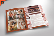 Funeral Program 06 Cherry Blossom, a Brochure Template by SeraphimChris (Thumbnail 5 of 6)