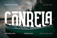 Conrela - Vintage Font