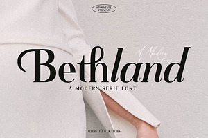 Bethland A Modern Serif Font