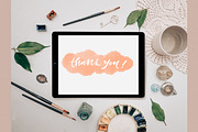 IPad Pro Watercolor Photo Mockups, an iPad Mockup by Letter Elfa Studio (Thumbnail 9 of 9)